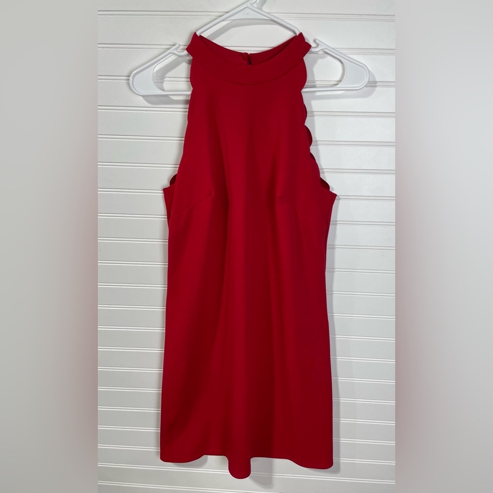 BCX Red Sleeveless Dress Medium Women’s